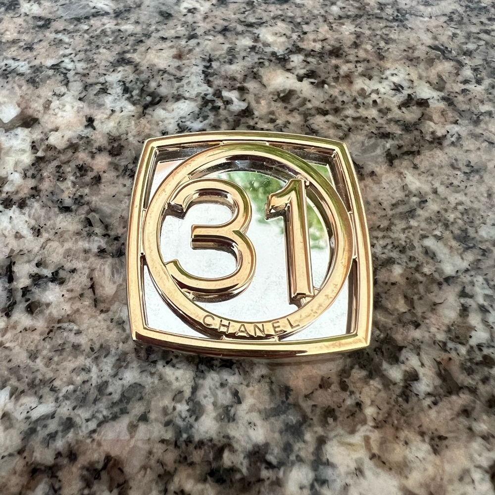 Chanel Gold and Silver Brooch - Picture 3 of 8